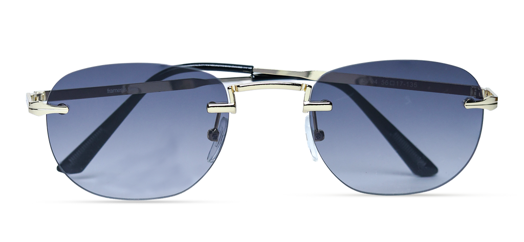The Aurora Rimless Sunglasses