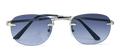 The Aurora Rimless Sunglasses