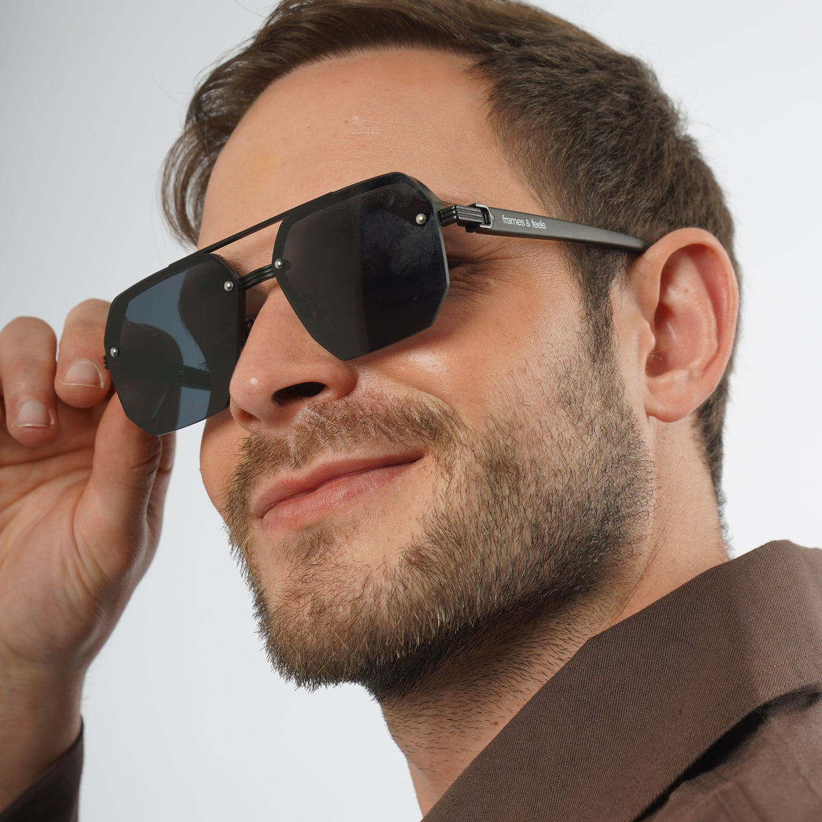 THE HEX SUNGLASSES- Shadow Black