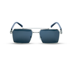 THE ARCHITECT SUNGLASSES- Silver Black