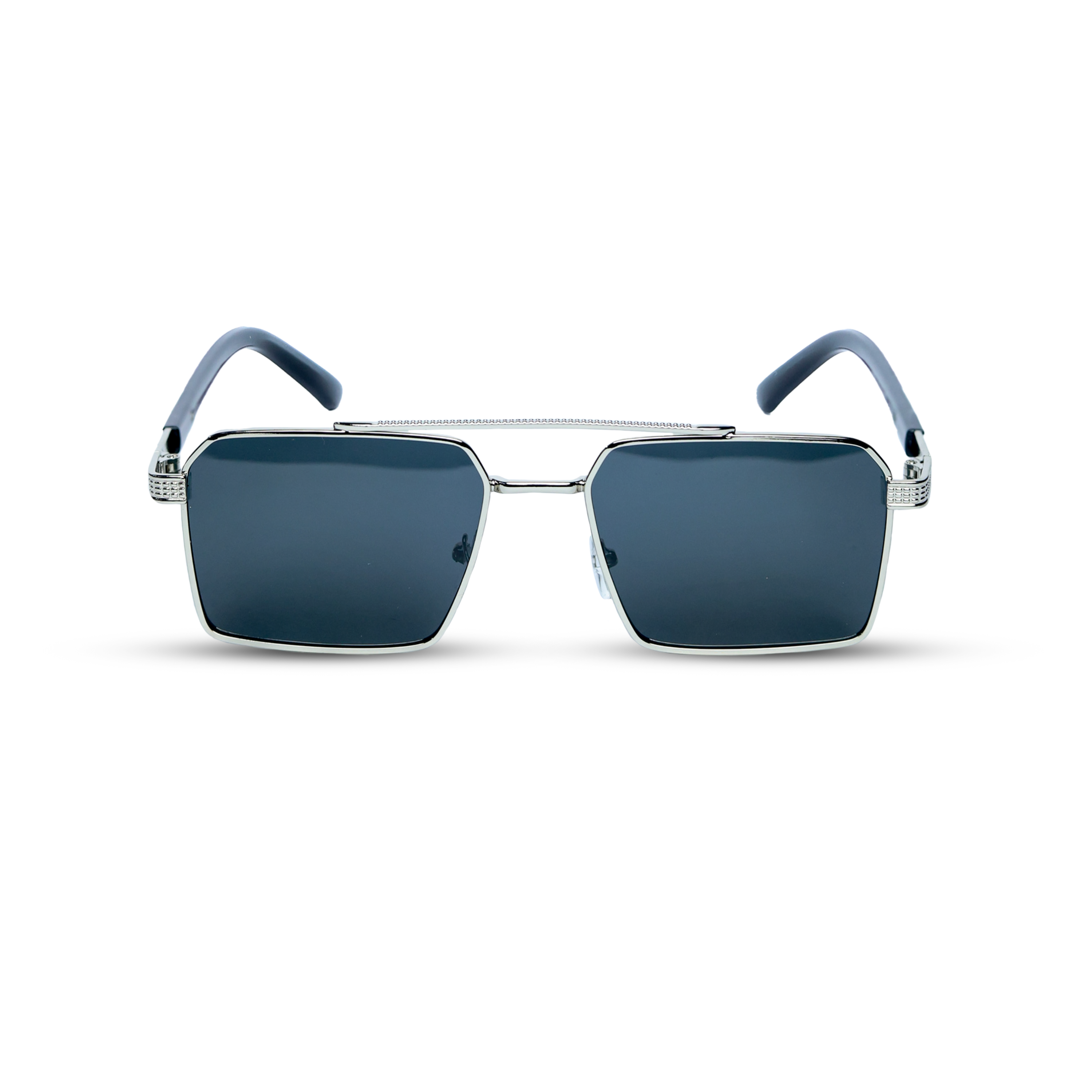 THE ARCHITECT SUNGLASSES- Silver Black