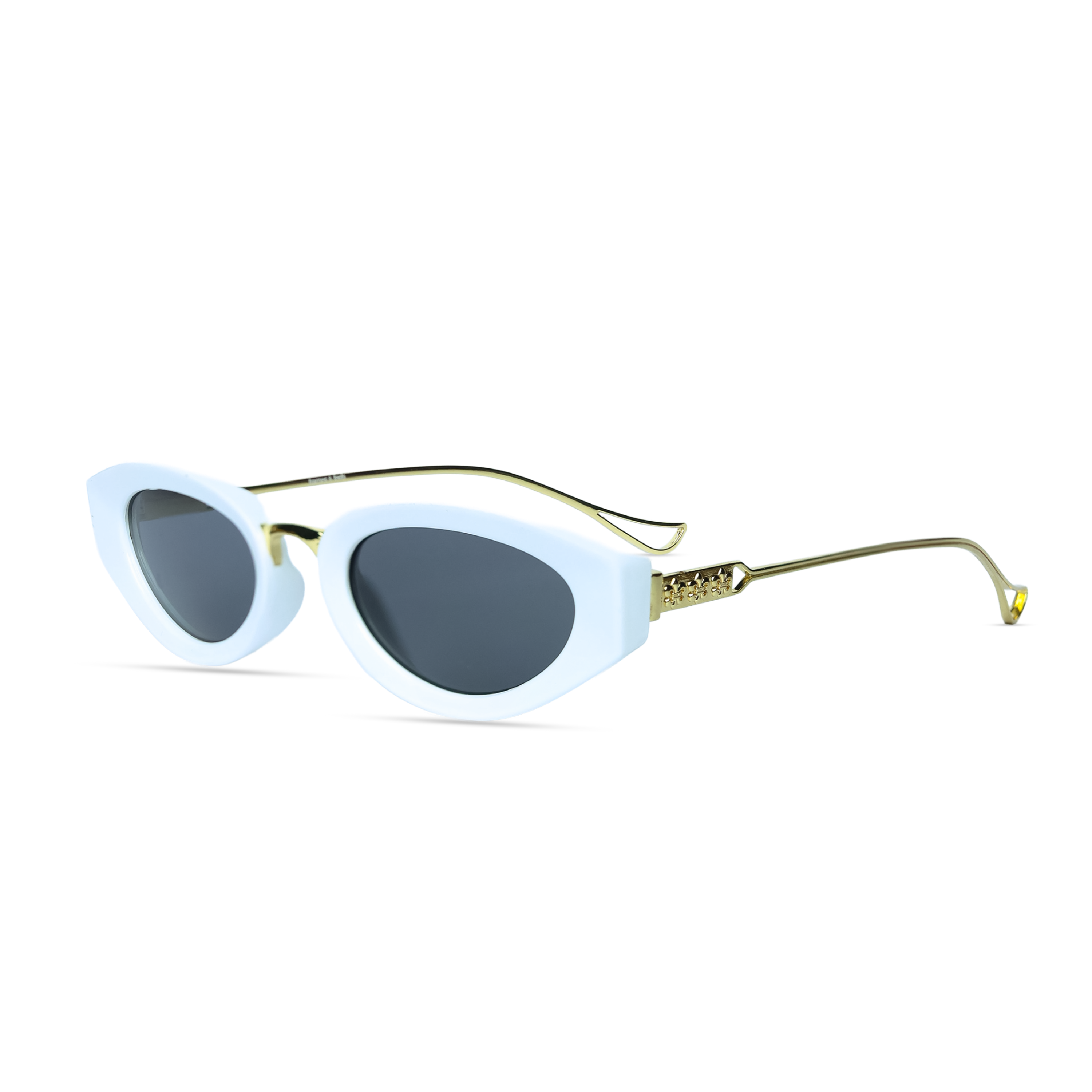 THE SOCIALITE SUNGLASSES- White Black