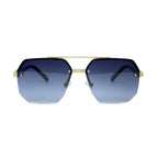 THE HEX SUNGLASSES- Gold Blue