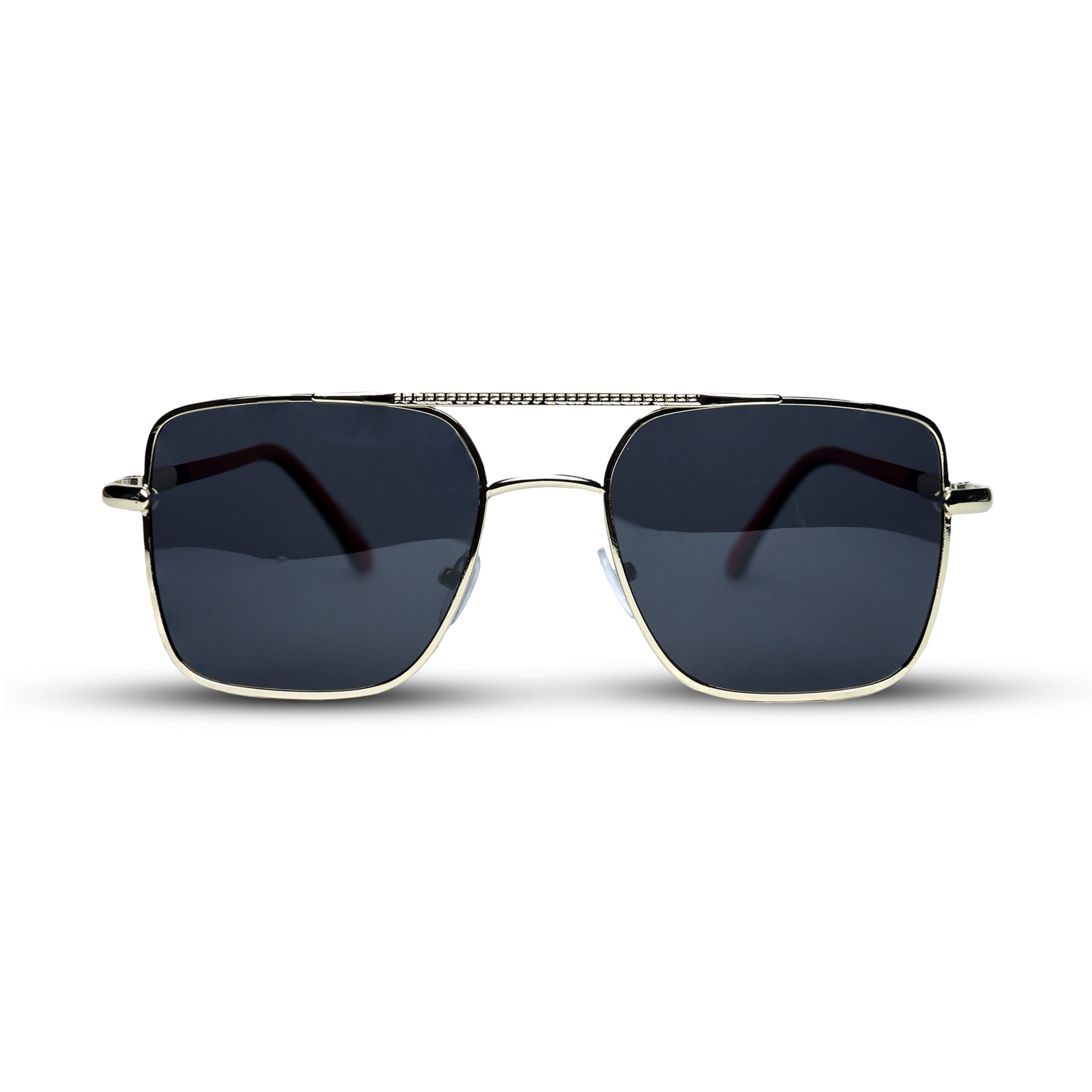 THE APEX RACER SUNGLASSES- Gold Black
