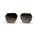 THE HEX SUNGLASSES- Gold Smoke