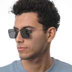 THE MONARCH SUNGLASSES- Gunmetal Onyx