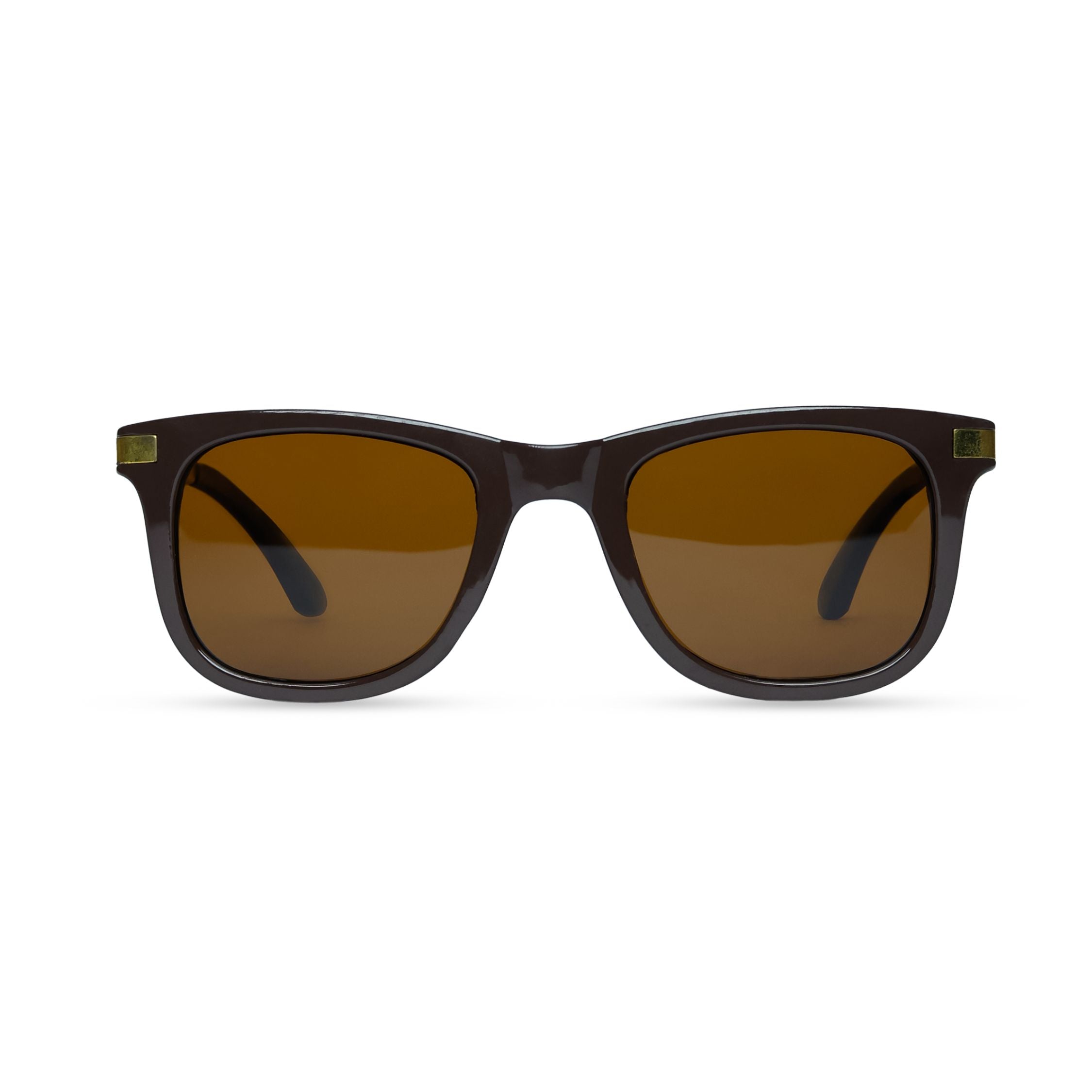 THE HERITAGE SUNGLASSES- Brown Gold