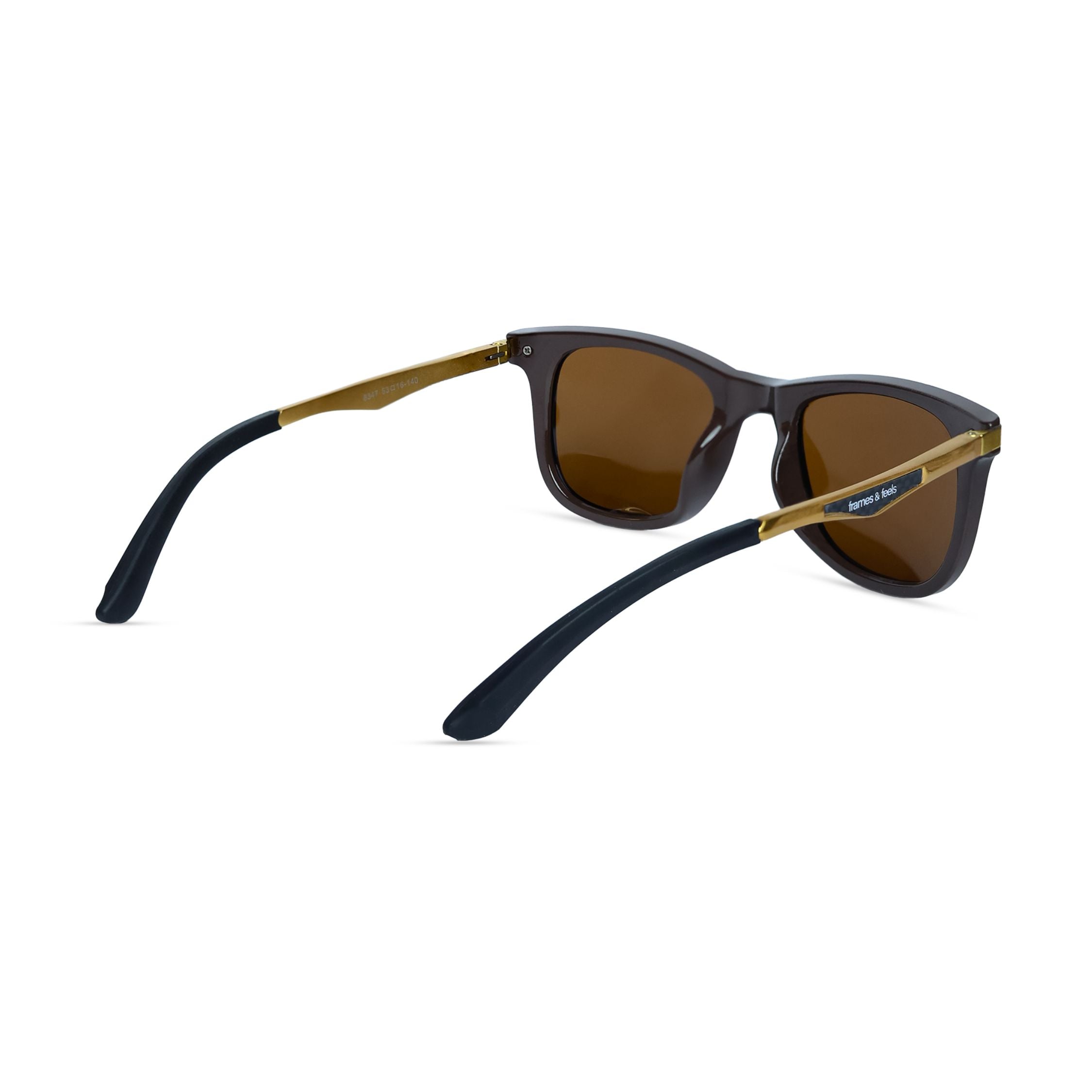 THE HERITAGE SUNGLASSES- Brown Gold