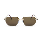 THE INNOVATOR SUNGLASSES- Gold Brown