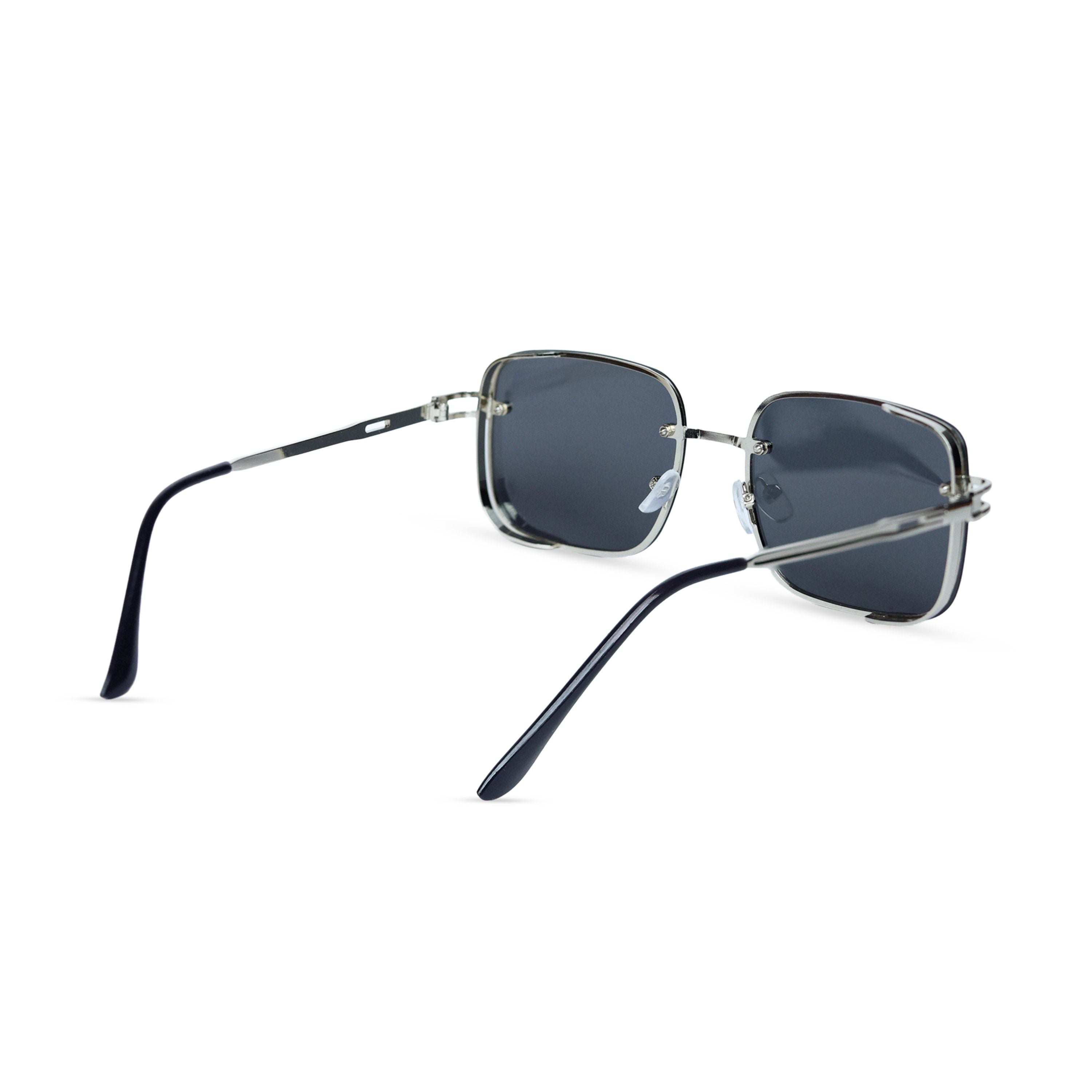 THE REGENT SUNGLASSES - Silver Smoke