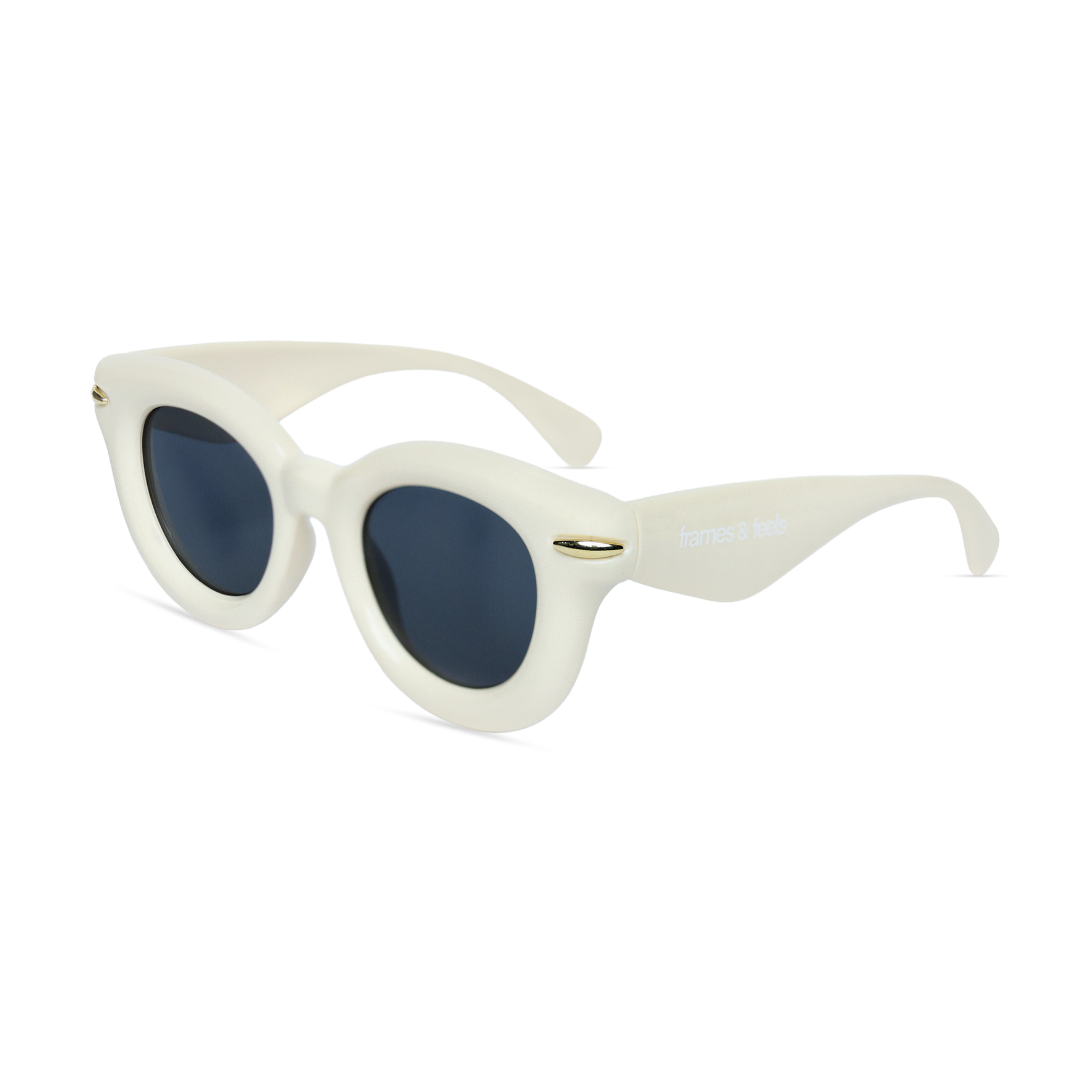 THE ICON SUNGLASSES- Ivory Black