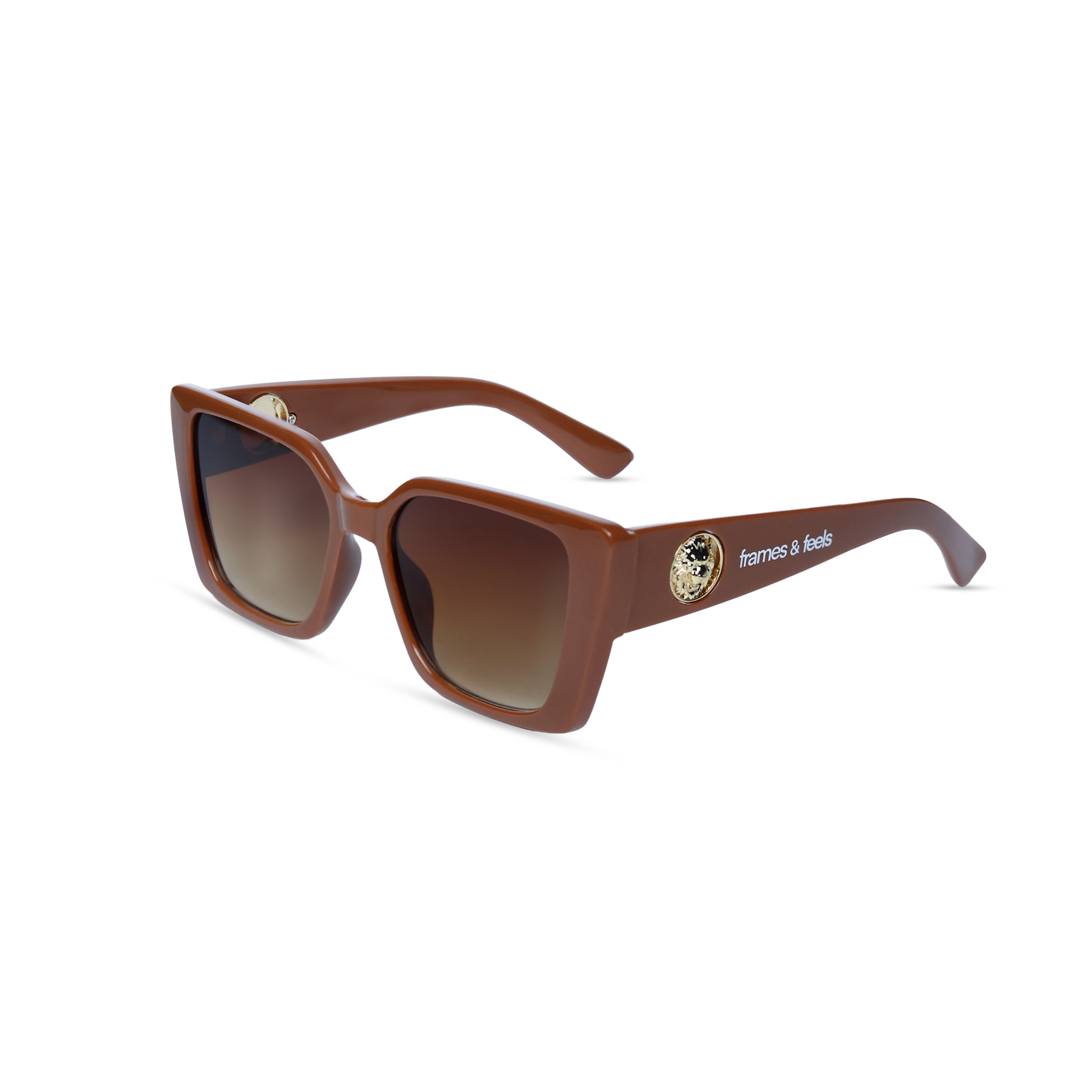 THE MUSE SUNGLASSES- Mocha Brown