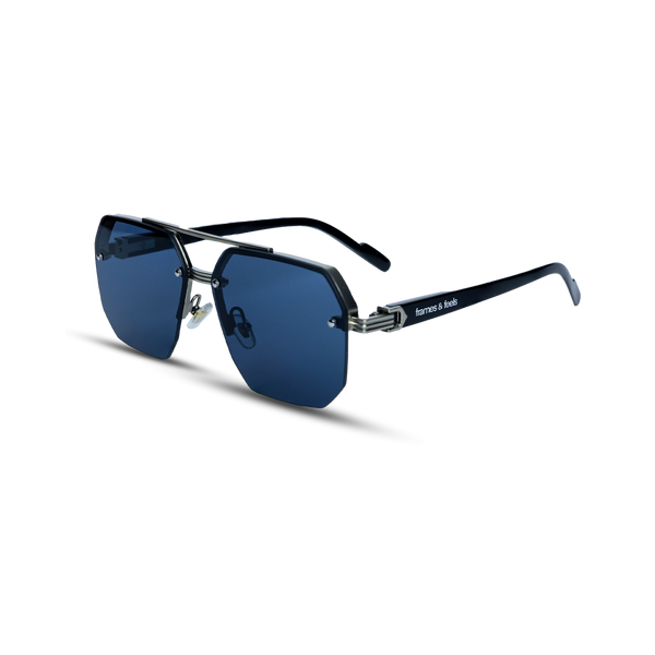 THE HEX SUNGLASSES- Midnight blue
