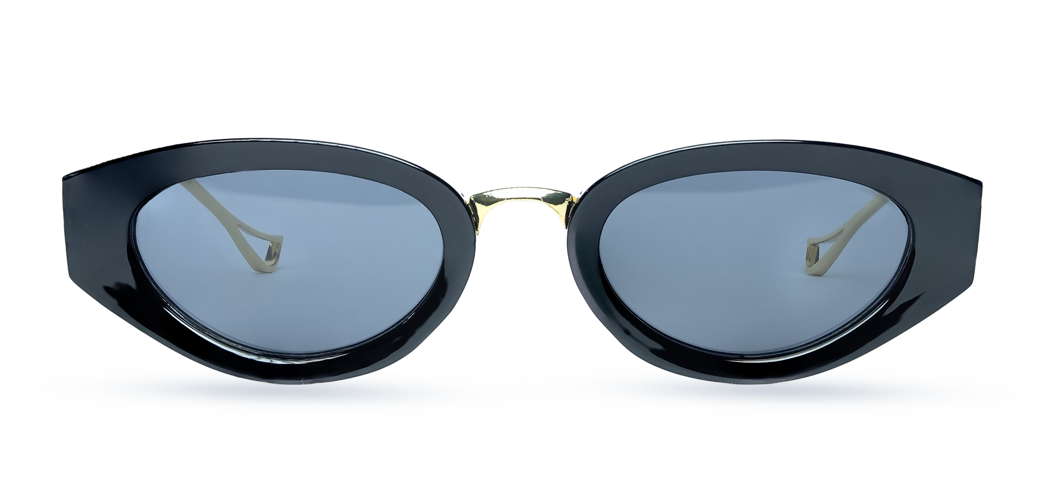 The Lunar Cat-eye Sunglasses (5728 WHITE S.SMK )