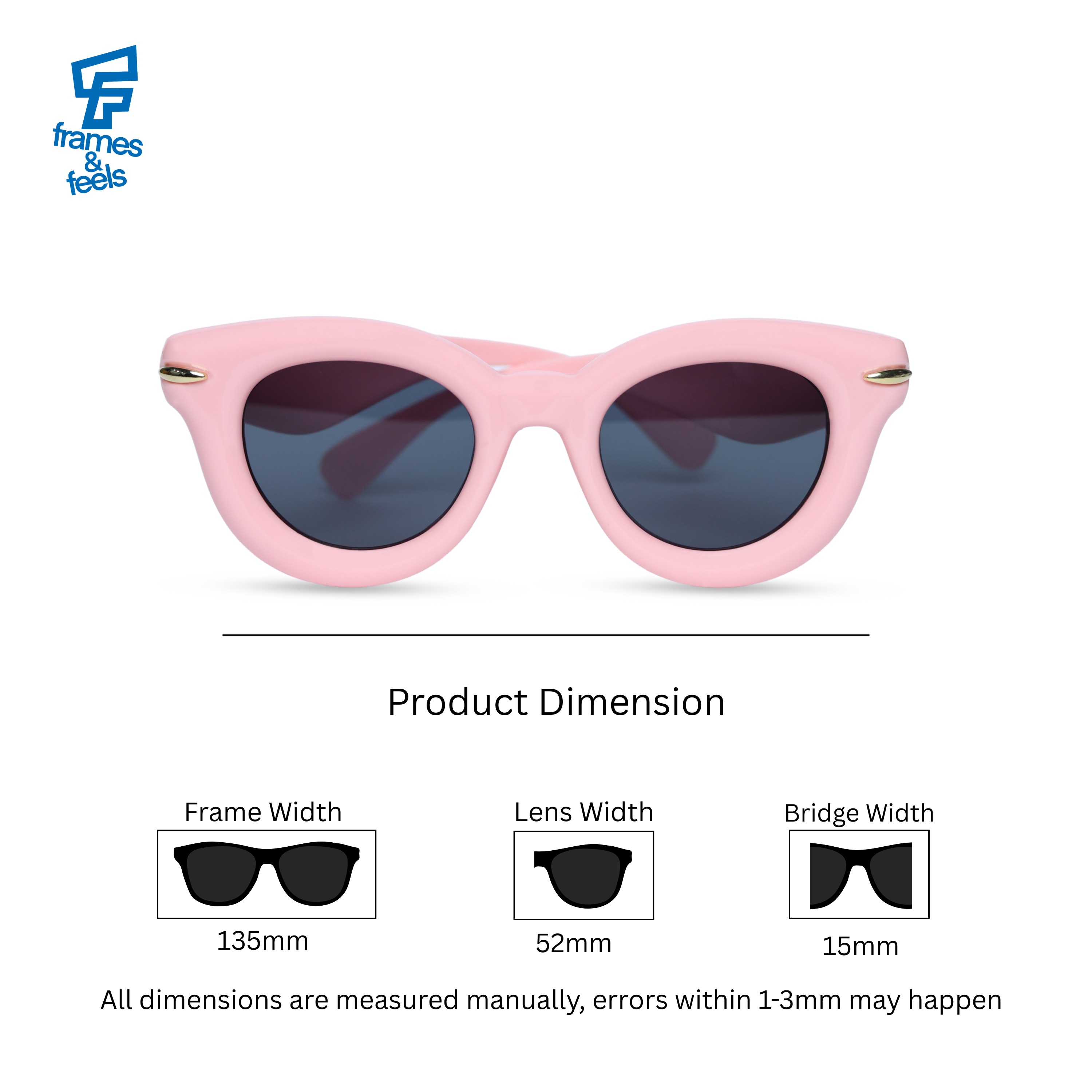 THE ICON SUNGLASSES- Blush Pink