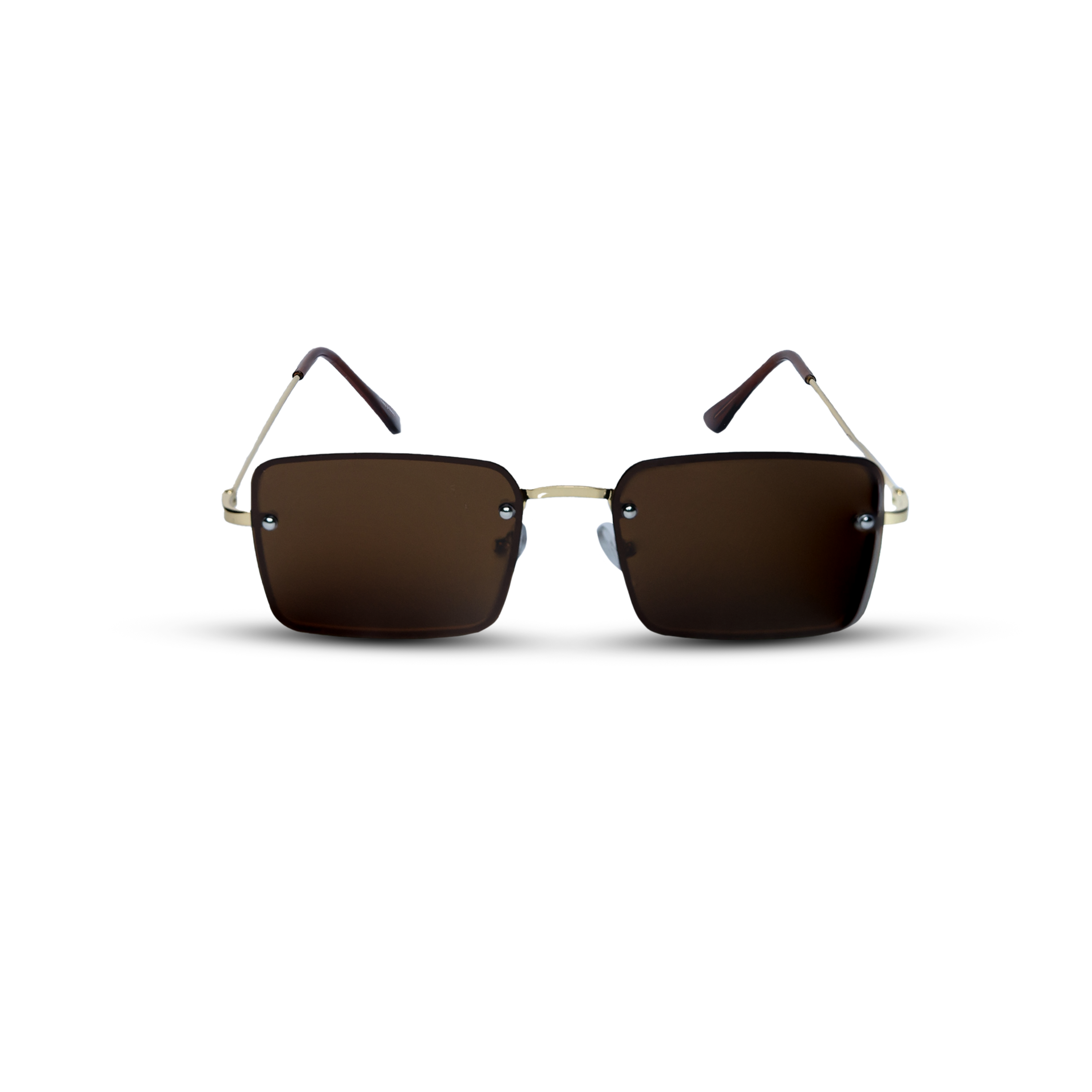 THE MONARCH SUNGLASSES- Gold Amber