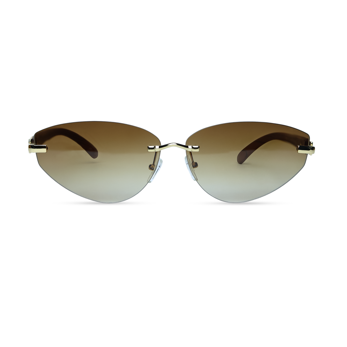 THE NOMAD SUNGLASSES- Gold Olive