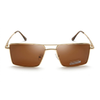 THE SOVEREIGN SUNGLASSES- Amber Gold