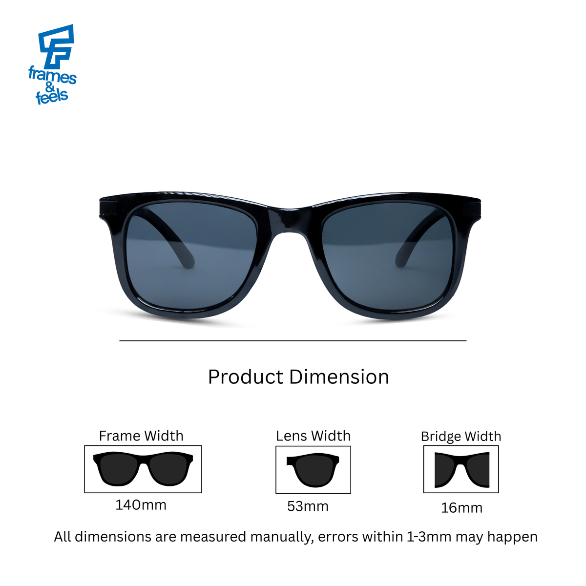 THE HERITAGE SUNGLASSES- Smoke Black