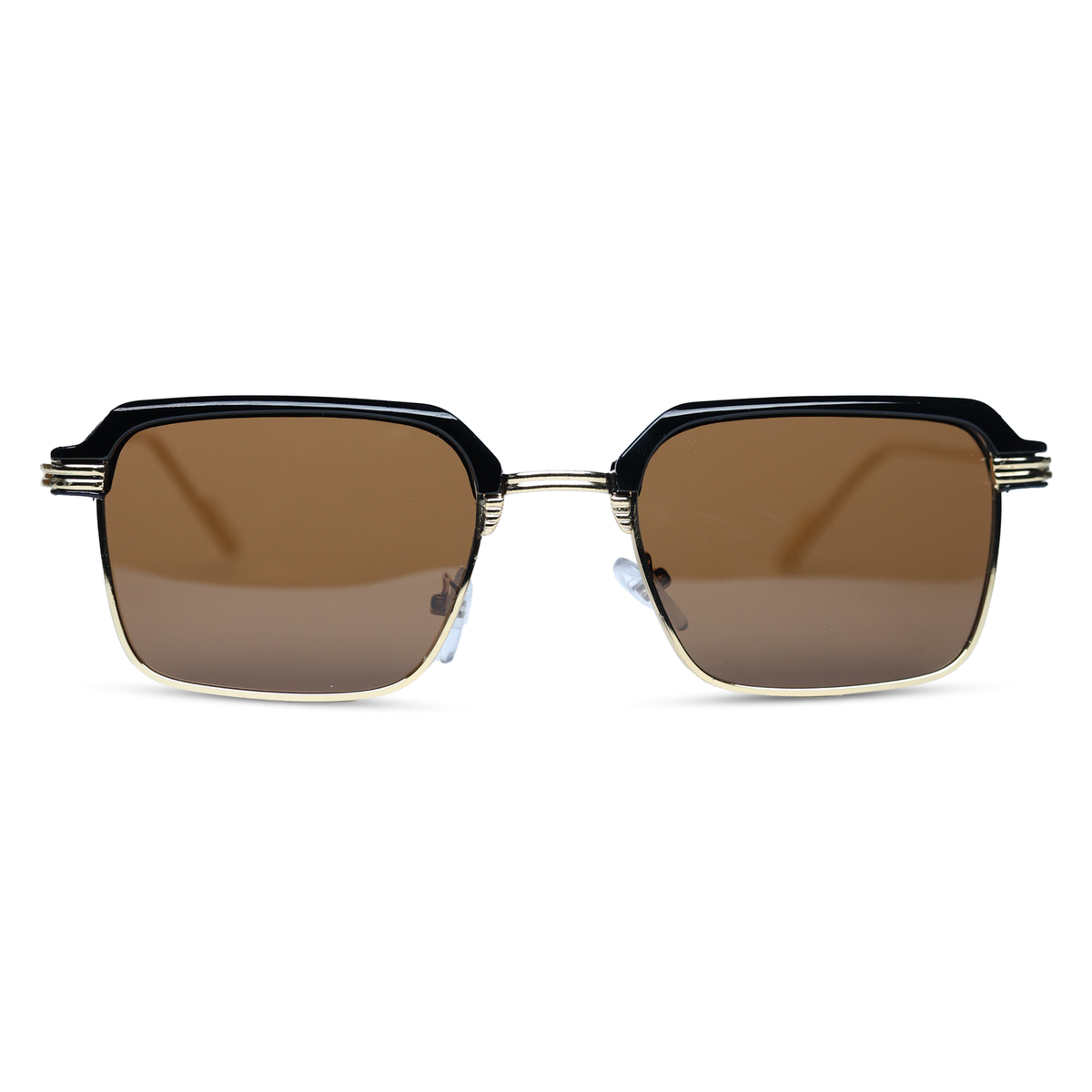 THE VISIONARY SUNGLASSES- Gold Brown