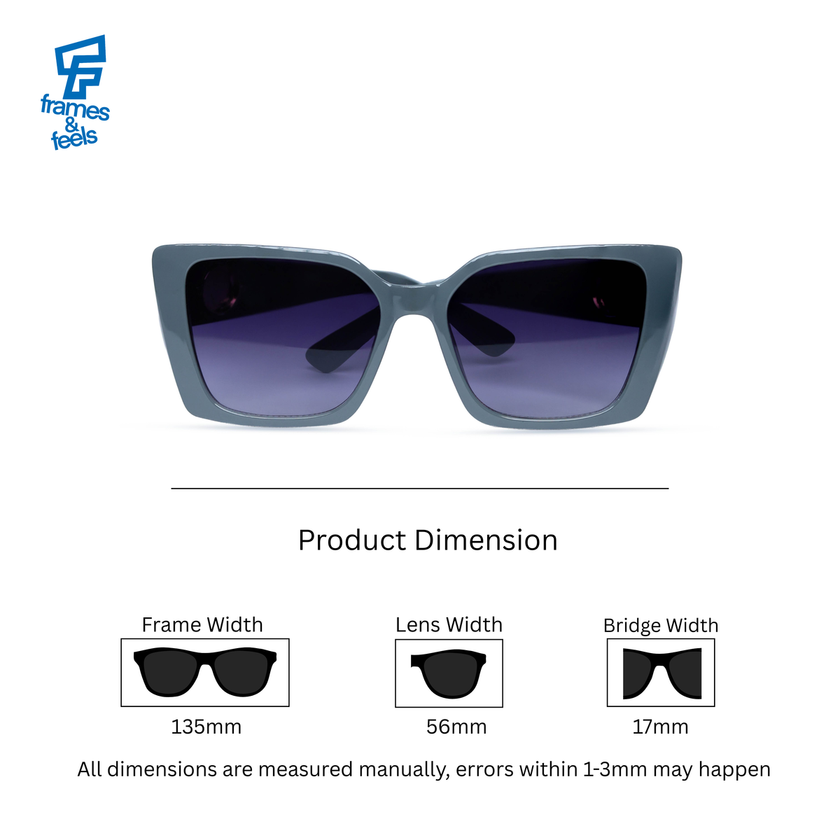 THE MUSE SUNGLASSES- Stone Grey