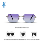 THE CURATOR SUNGLASSES- Lavender Mist