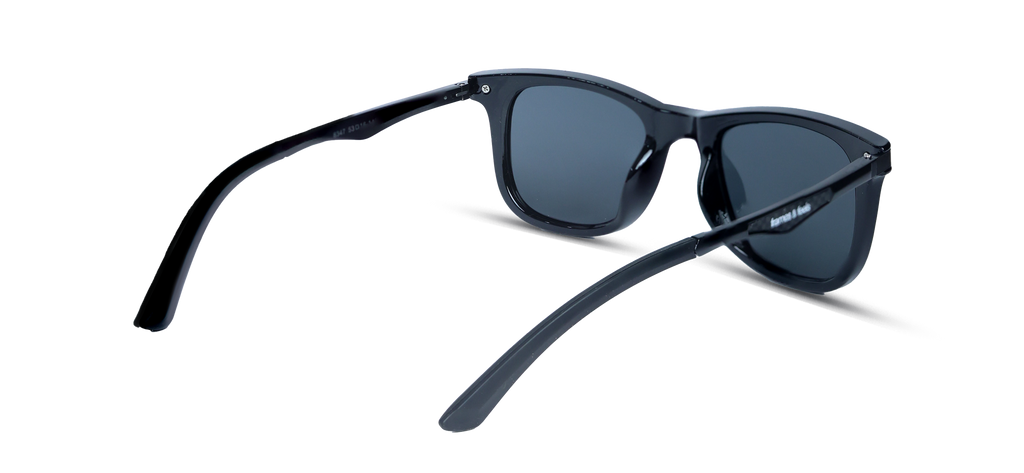 Classic All-Black Modern Sunglasses