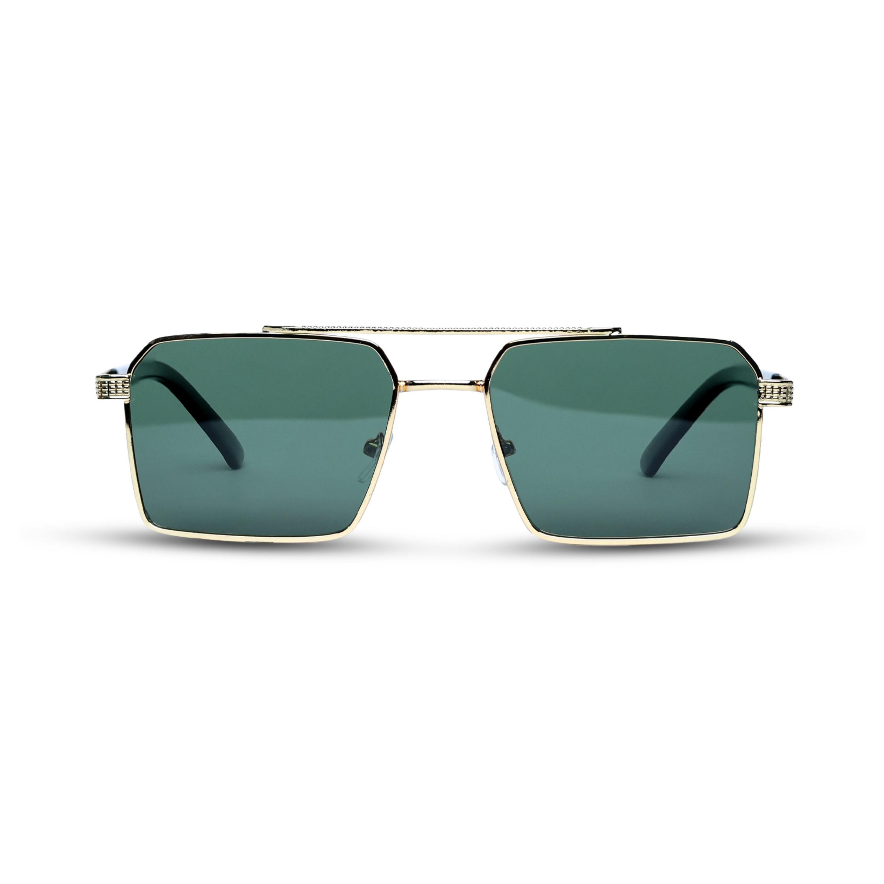 THE ARCHITECT SUNGLASSES- Gold Green