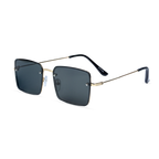 THE MONARCH SUNGLASSES- Gold Onyx