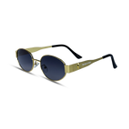 THE LUMINARY SUNGLASSES- Gold Blue