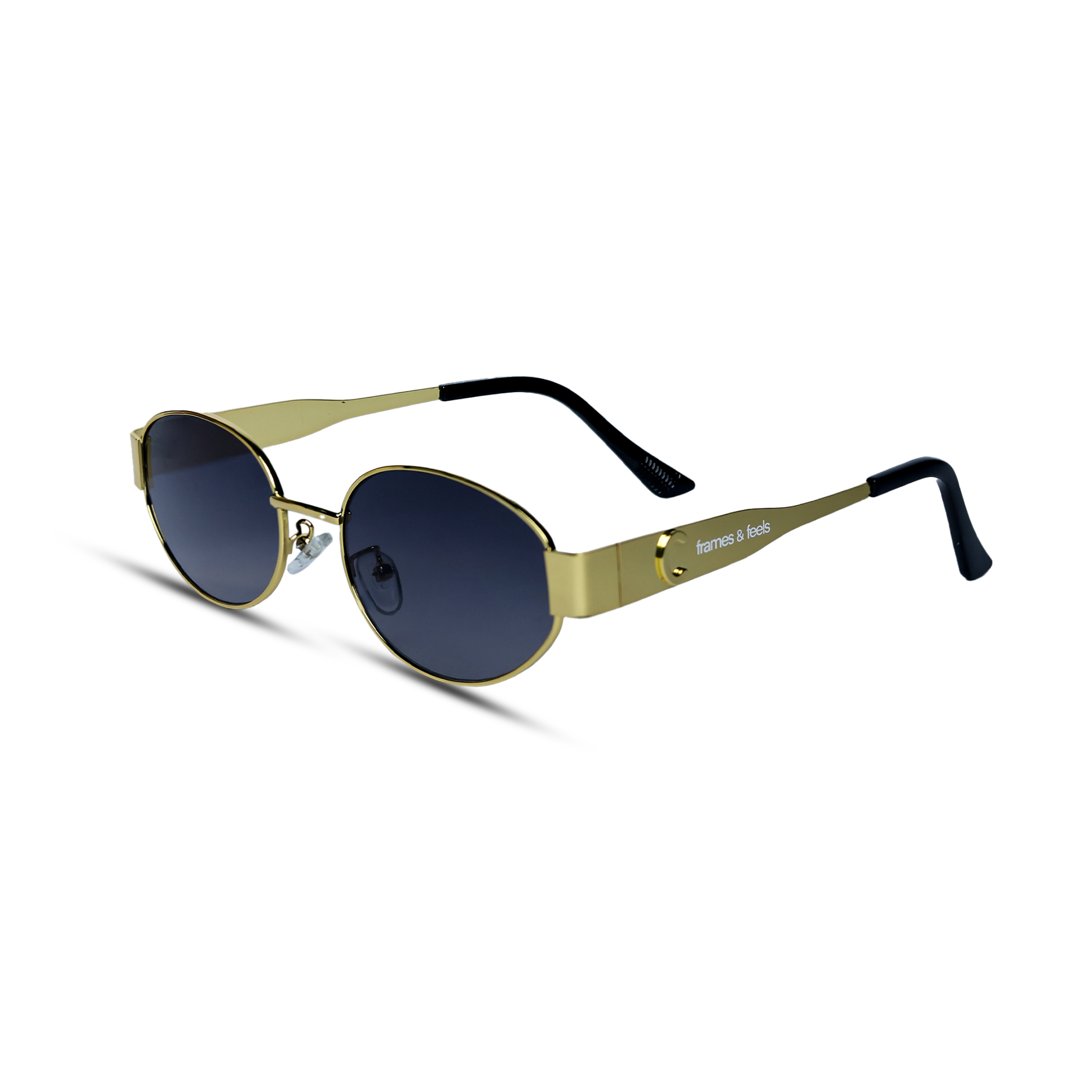 THE LUMINARY SUNGLASSES- Gold Blue