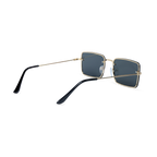 THE MONARCH SUNGLASSES- Gold Onyx