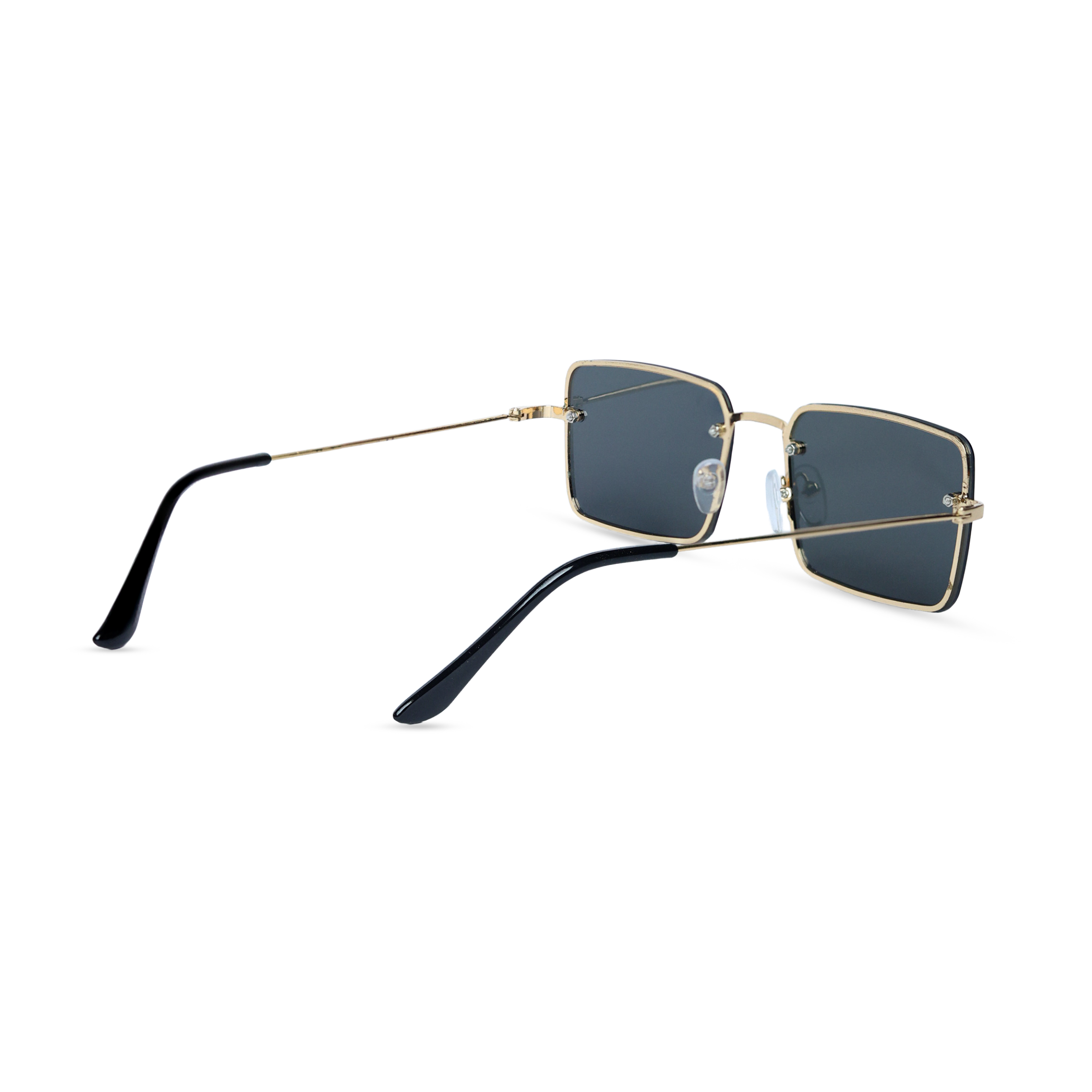 THE MONARCH SUNGLASSES- Gold Onyx