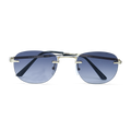 The Aurora Rimless Sunglasses