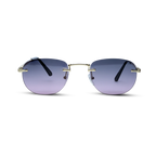 The Aurora Rimless Sunglasses