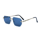 THE INNOVATOR SUNGLASSES Silver Blue