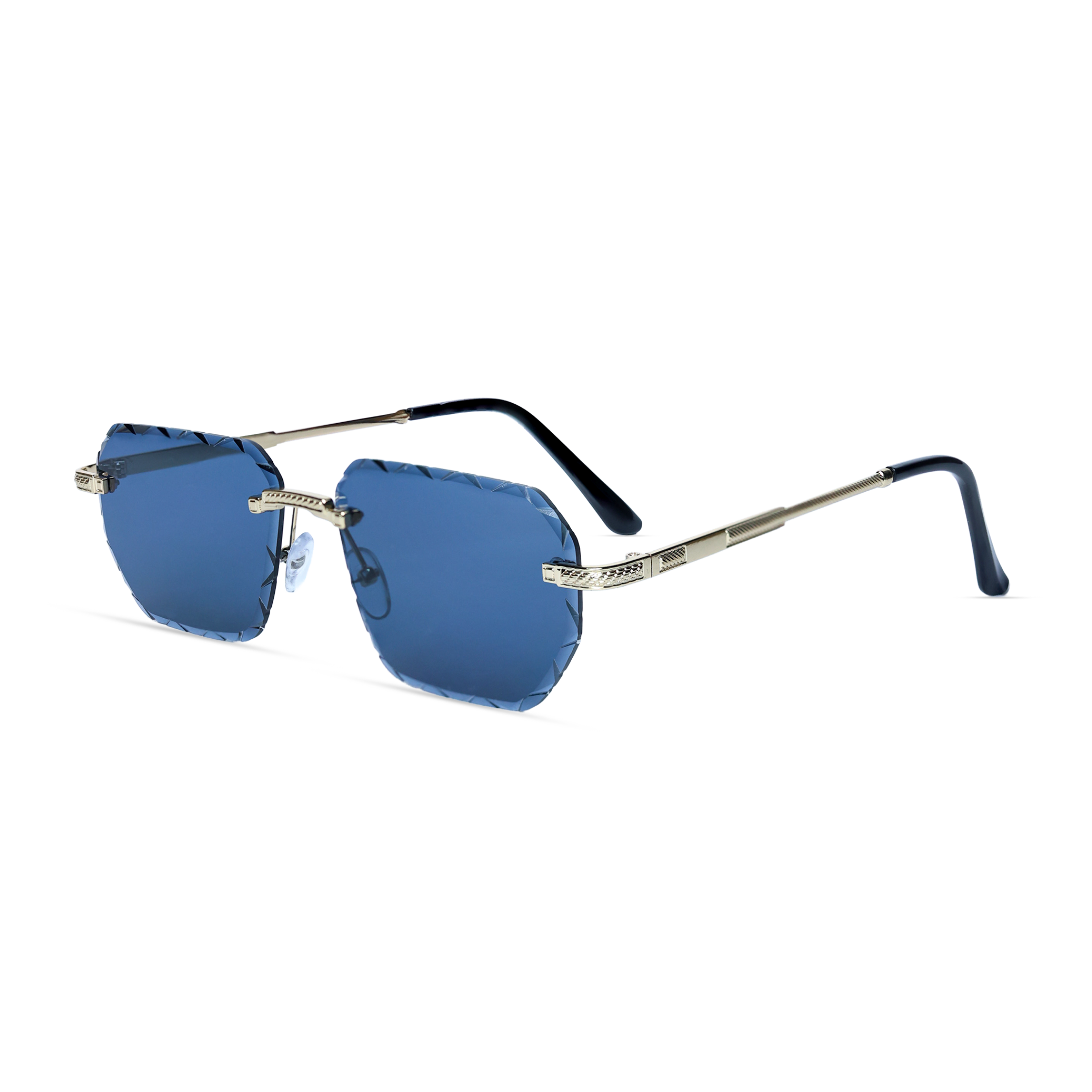 THE INNOVATOR SUNGLASSES Silver Blue