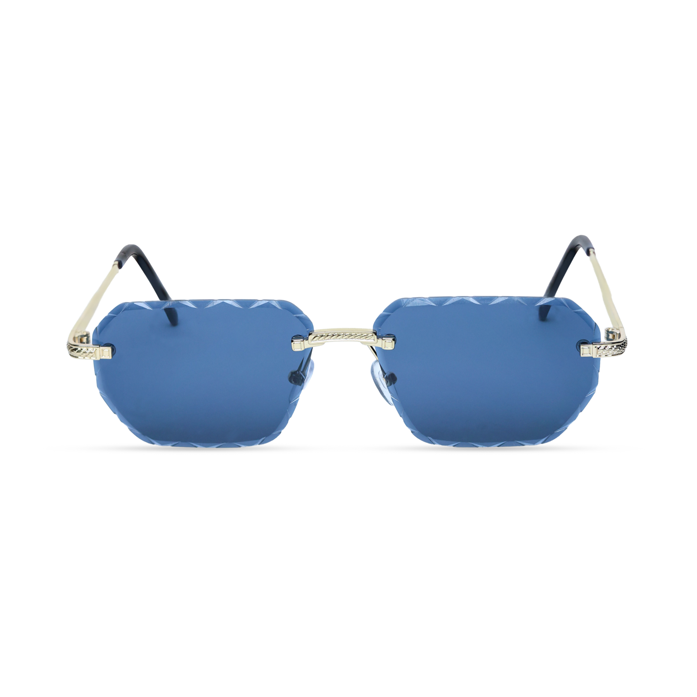 THE INNOVATOR SUNGLASSES Silver Blue