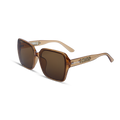 THE HEIRESS SUNGLASSES- Honey Amber