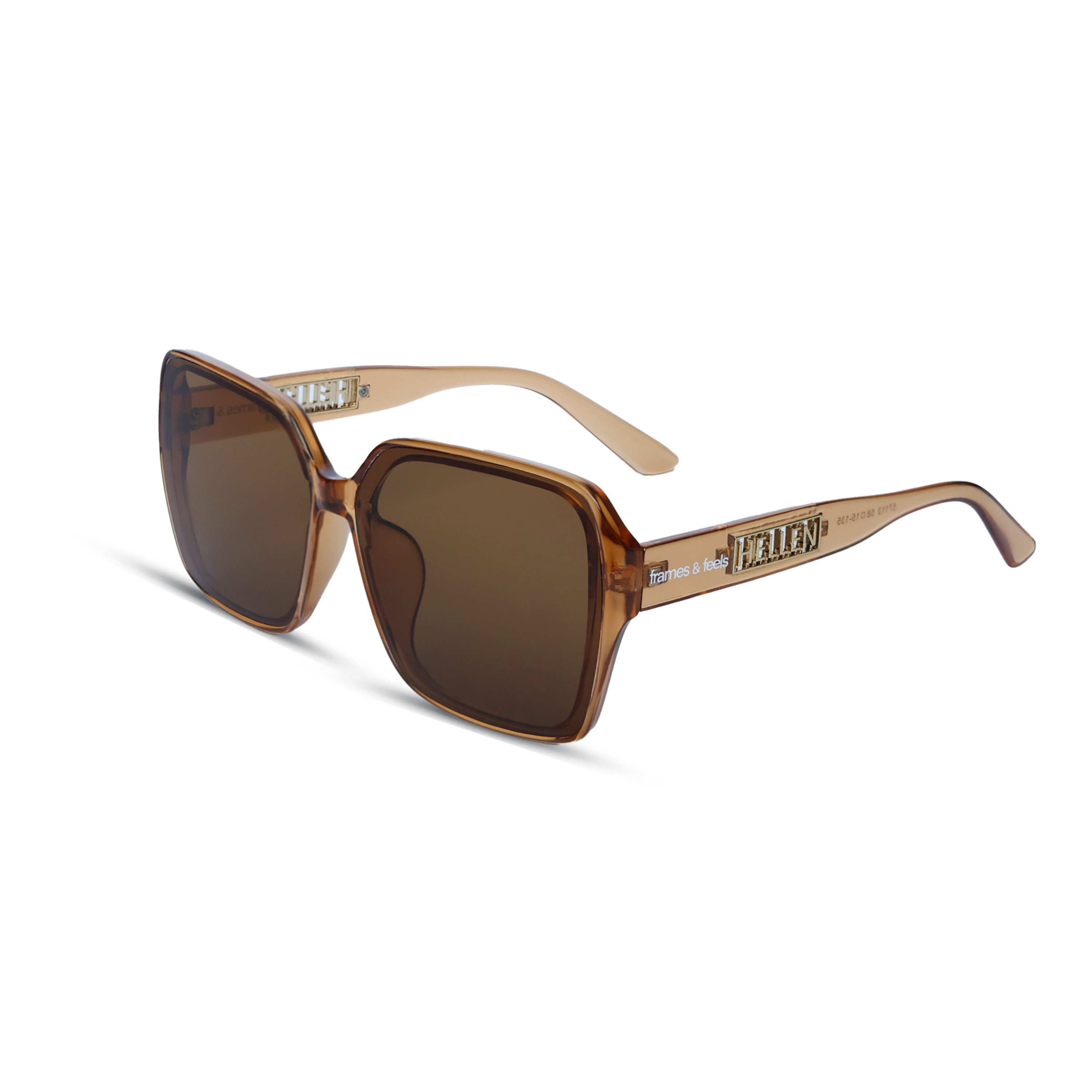 THE HEIRESS SUNGLASSES- Honey Amber