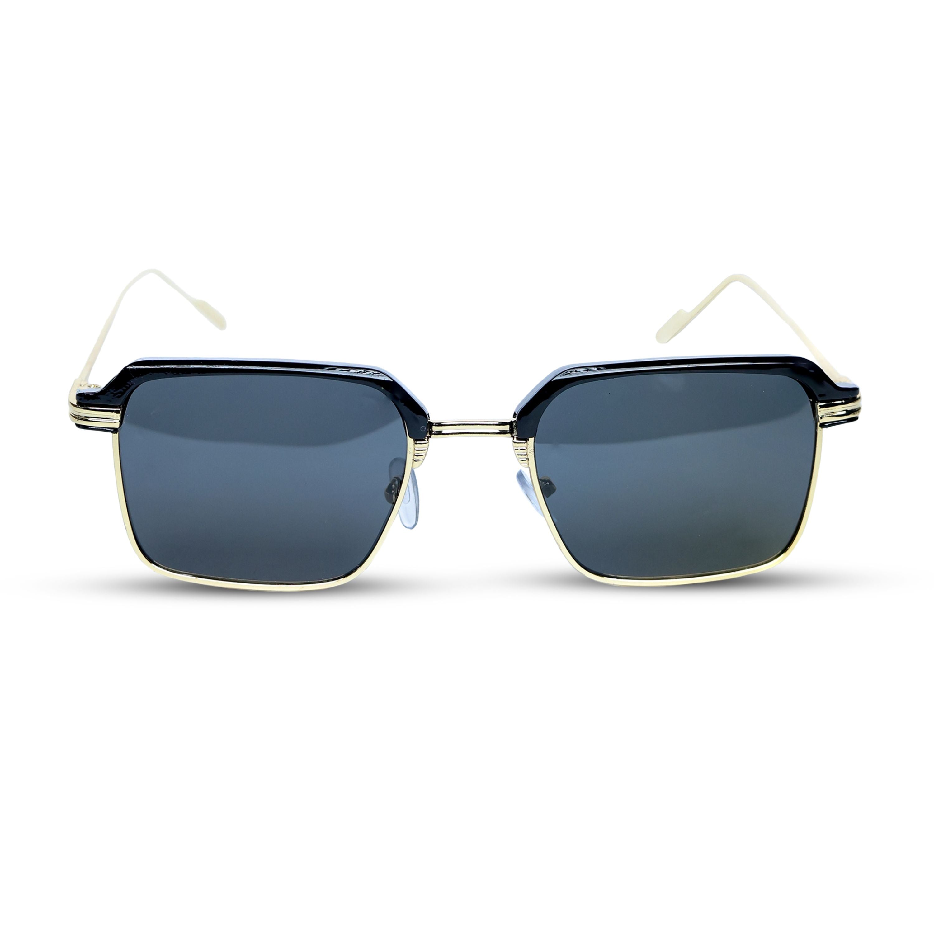 THE VISIONARY SUNGLASSES- Gold Grey