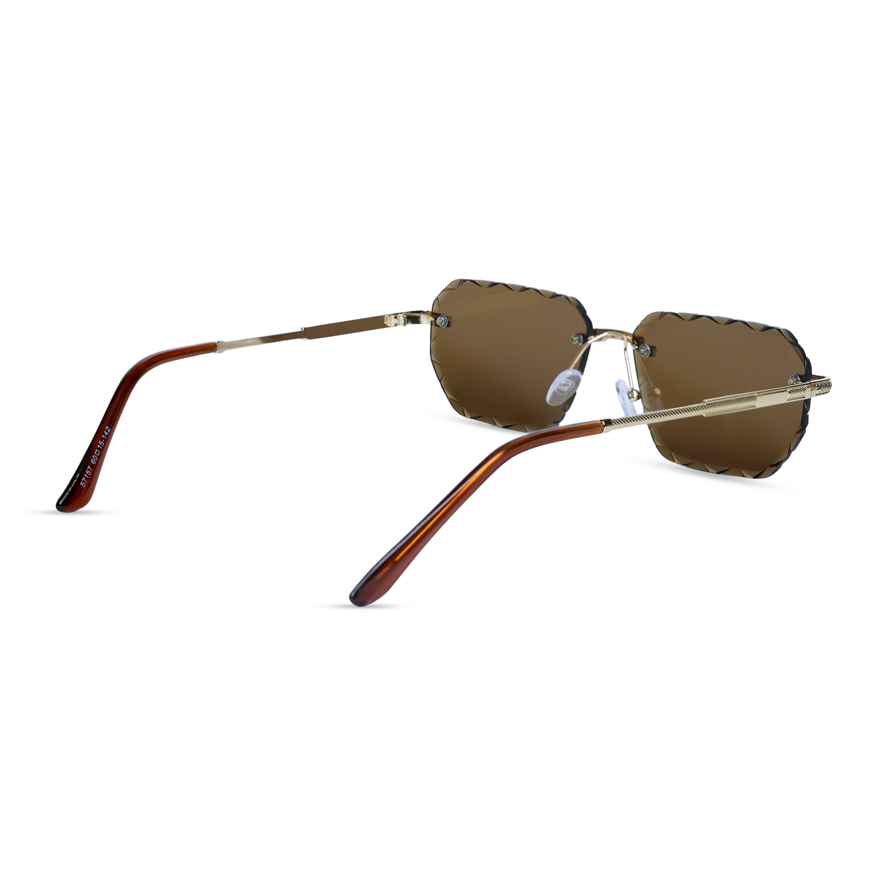 THE INNOVATOR SUNGLASSES- Gold Brown