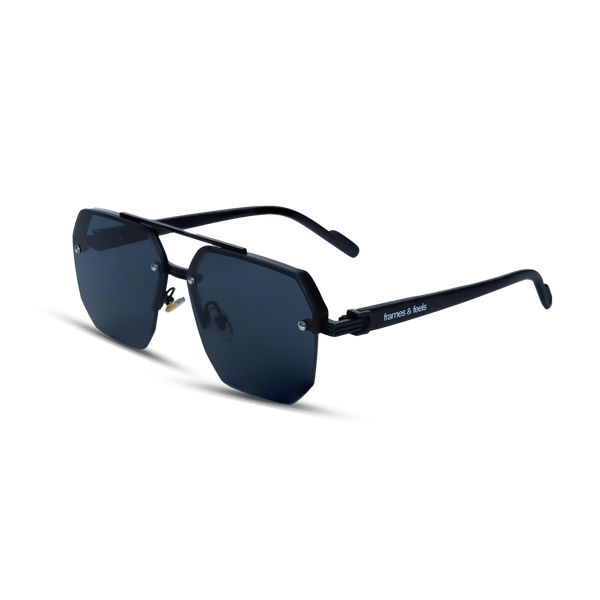 THE HEX SUNGLASSES- Shadow Black