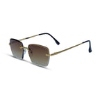 THE MIRAGE SUNGLASSES- Bronze Brown