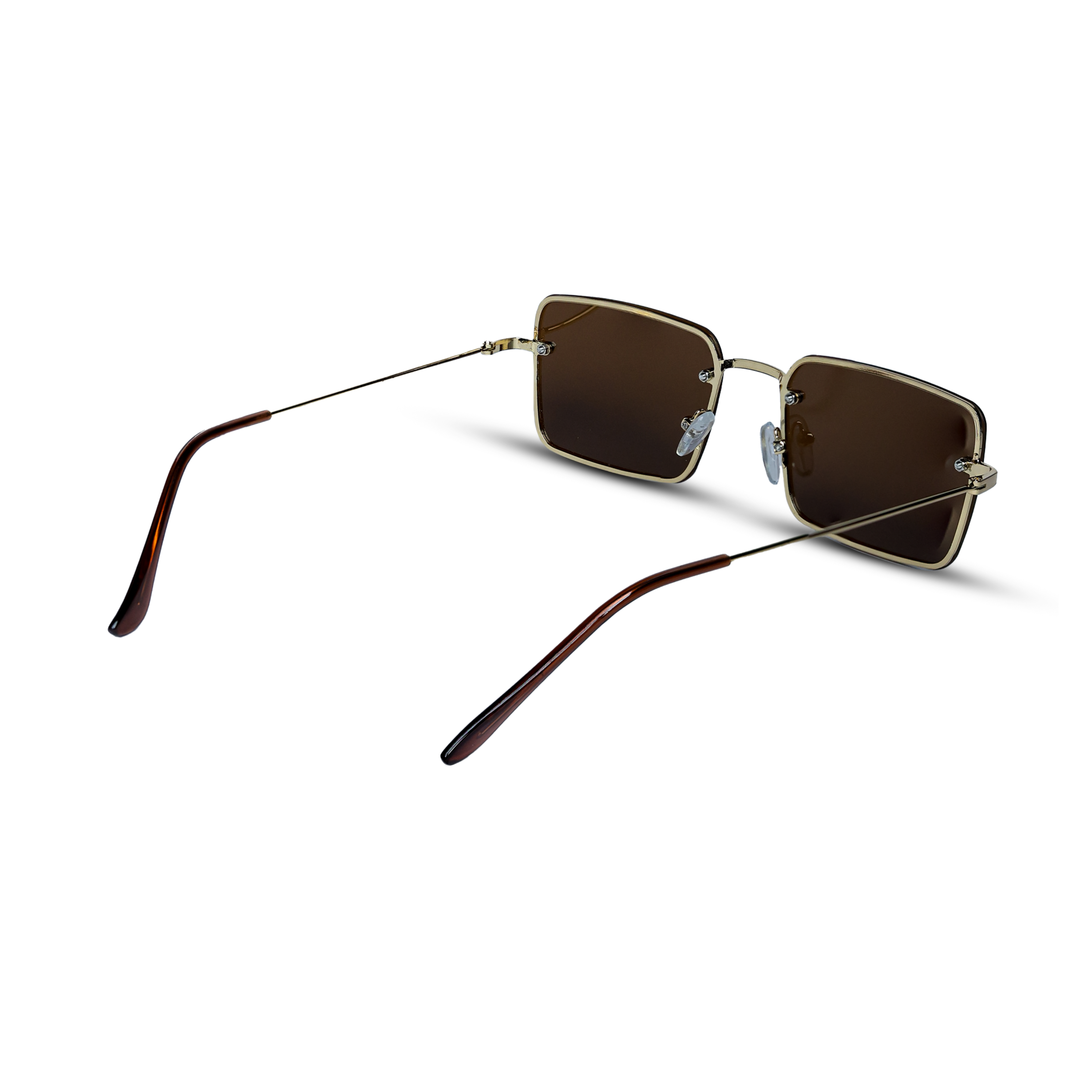 THE MONARCH SUNGLASSES- Gold Amber