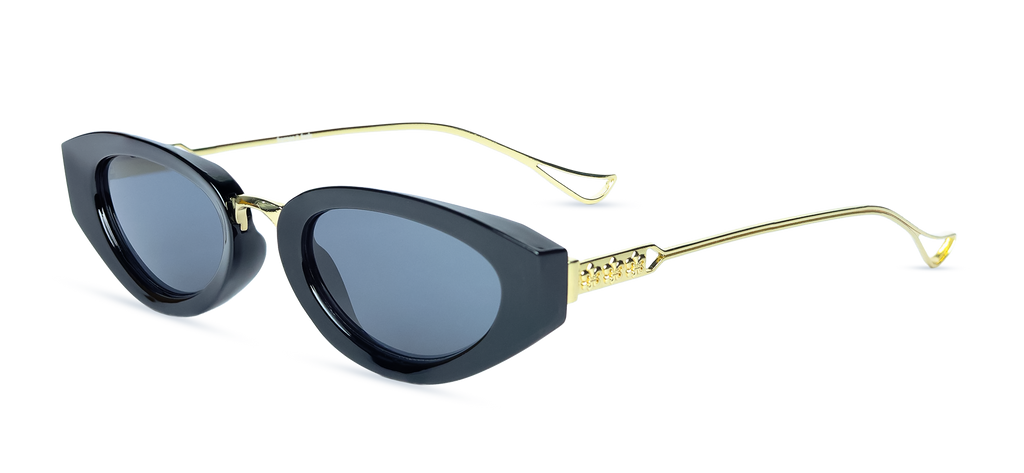 The Lunar Cat-eye Sunglasses (5728 WHITE S.SMK )