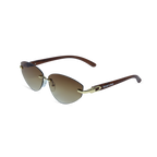 THE NOMAD SUNGLASSES- Gold Olive
