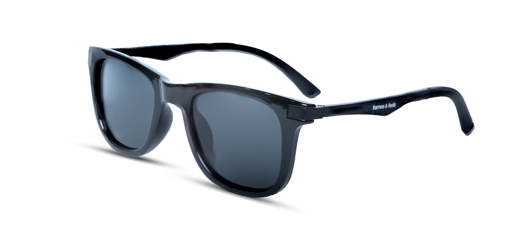 Classic All-Black Modern Sunglasses