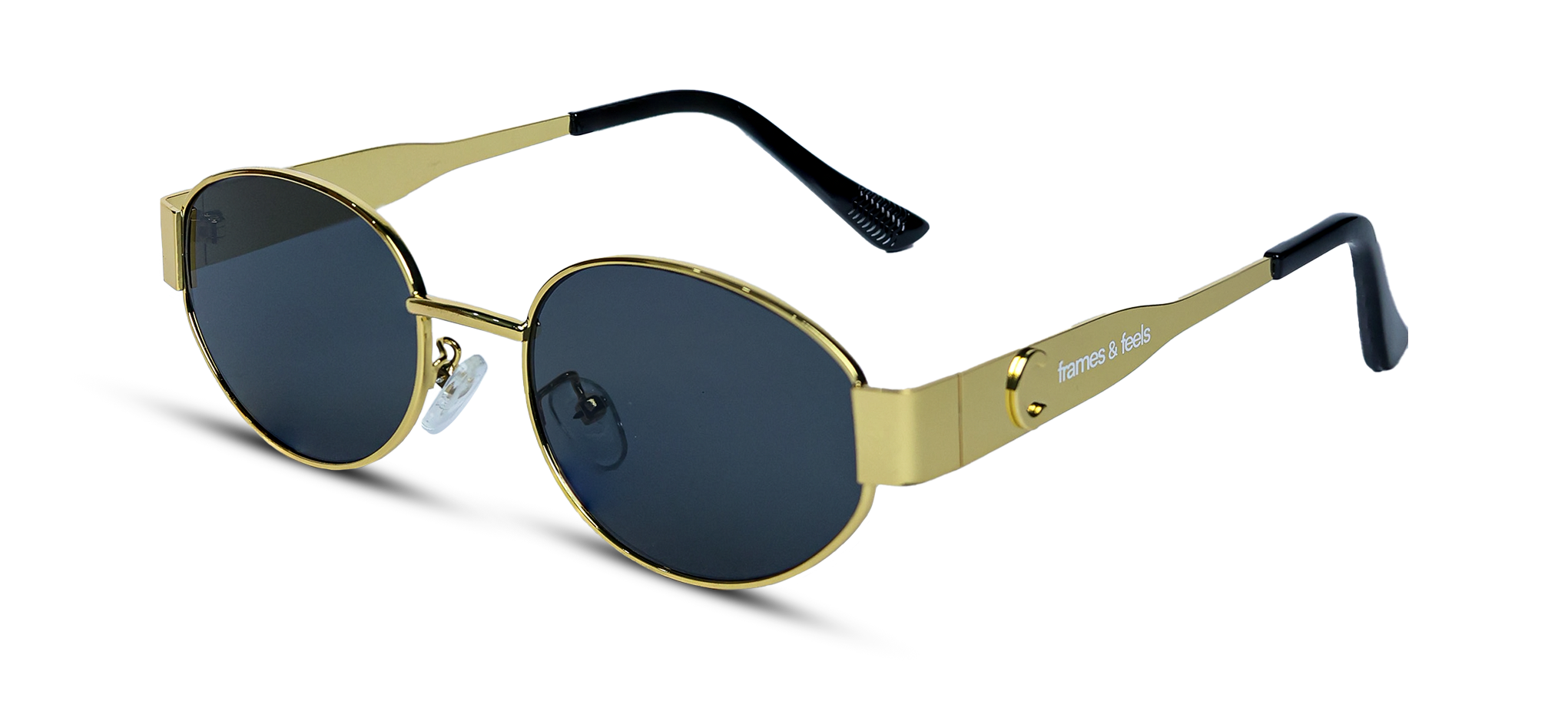The 'Marquis' Sunglasses (5759,Golden - S.Smk)
