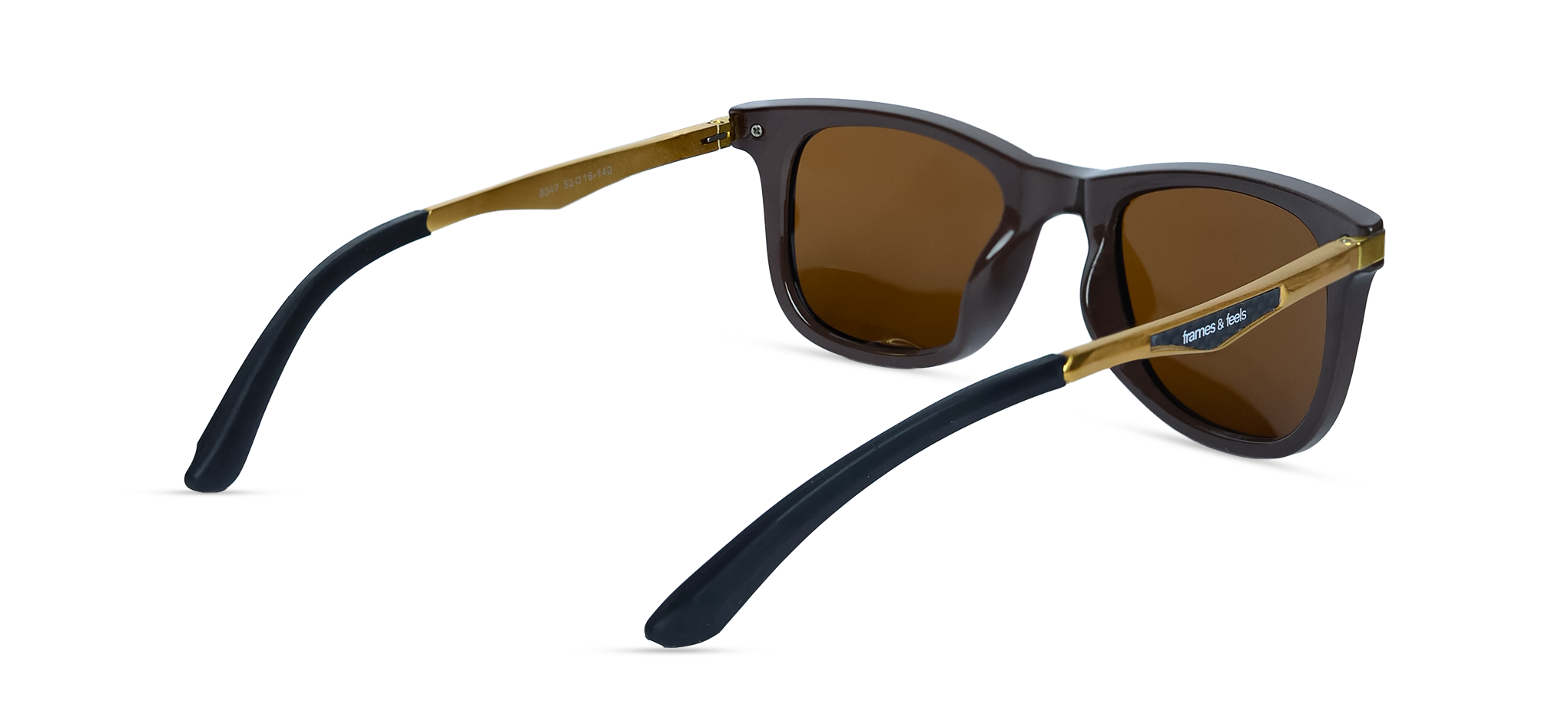 Premium Square Frame (8347- CAFE BROWN)